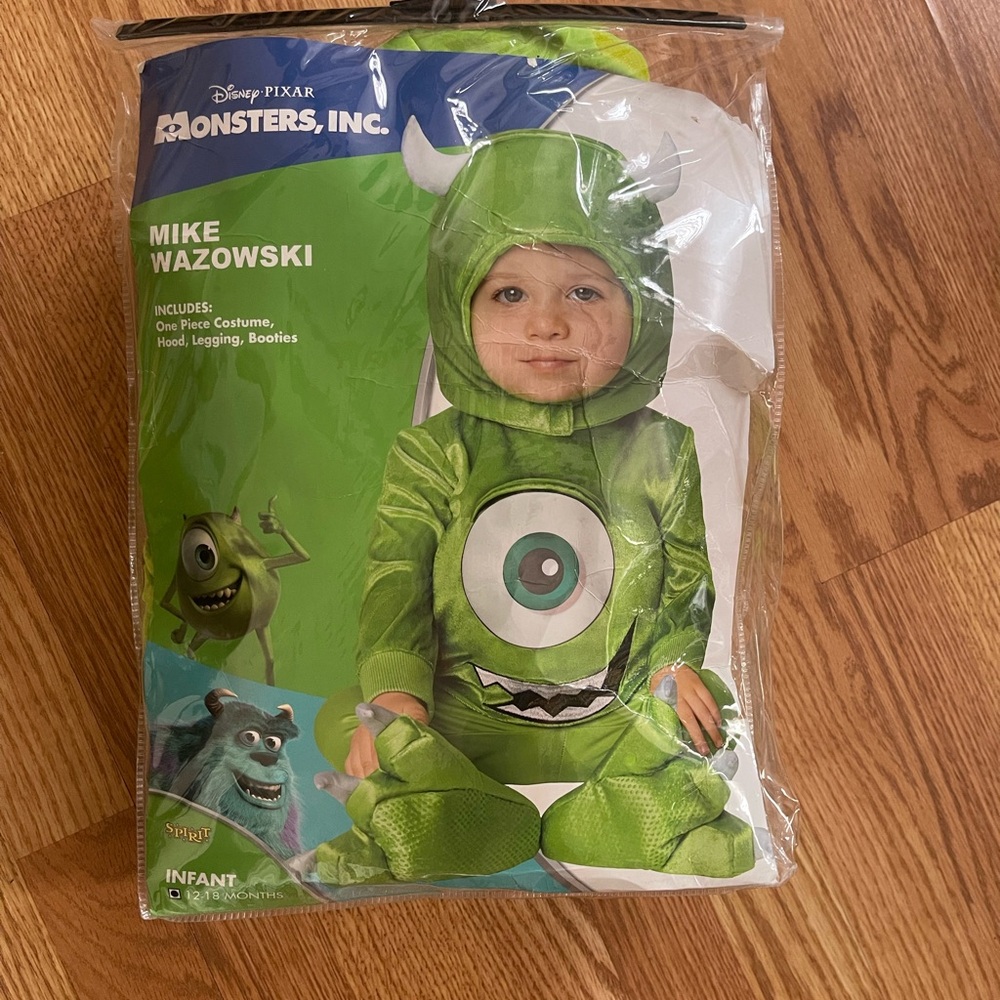 Spirit Mike Wazowski Infant Costume - Vibrant Green
